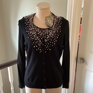 Planet (Jacques vert style) 2 piece sweater and tank twin set new size medium